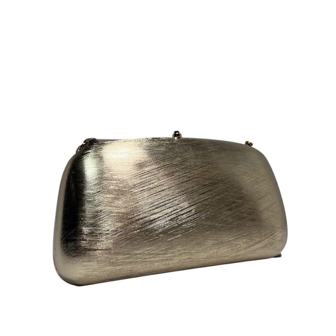 【美品】RODO ロド/ラインストーン金具/チェーン ショルダーバッグ