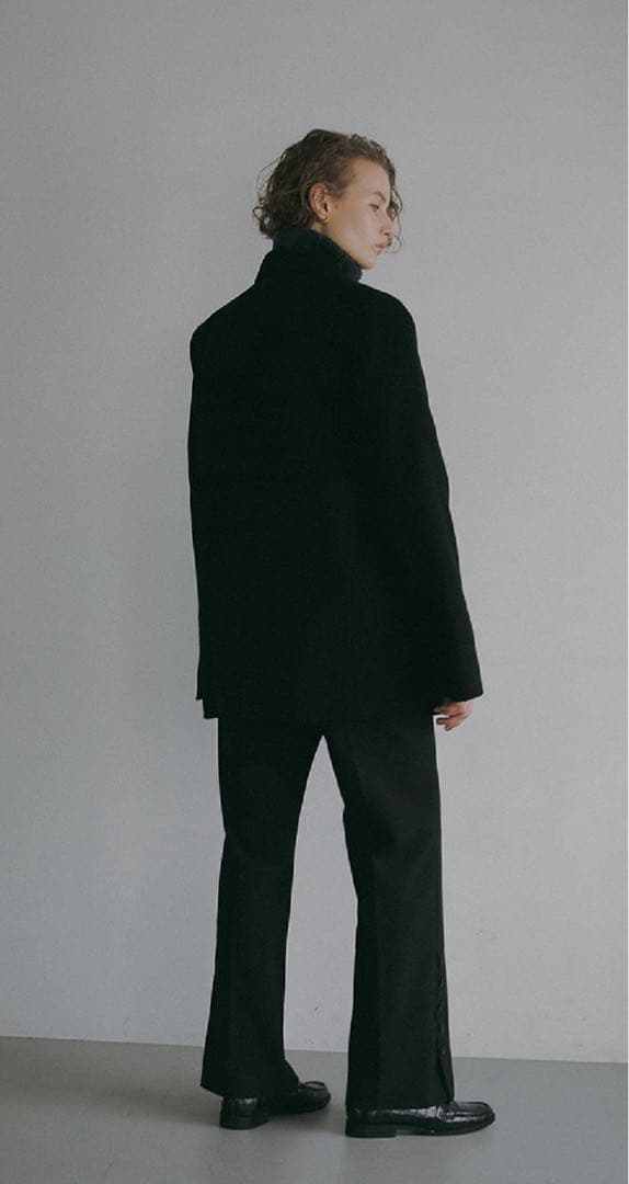 HER. カシミヤブレンドオーバージャケット