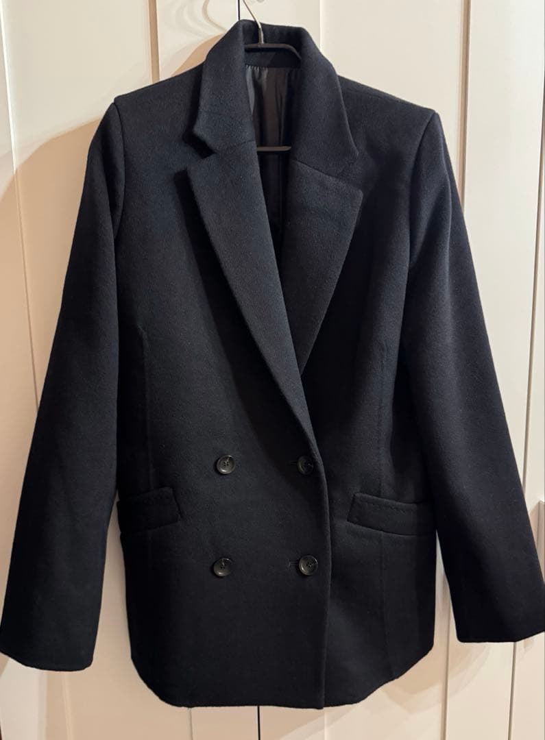 HER. カシミヤブレンドオーバージャケット