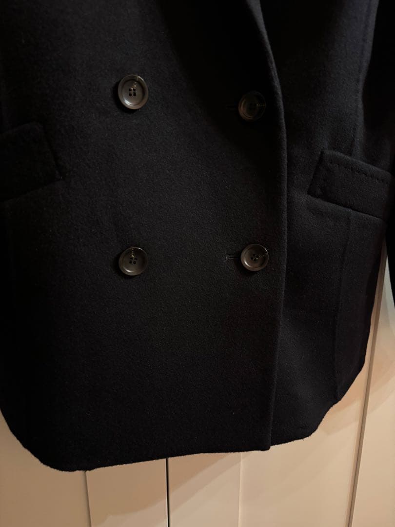 HER. カシミヤブレンドオーバージャケット