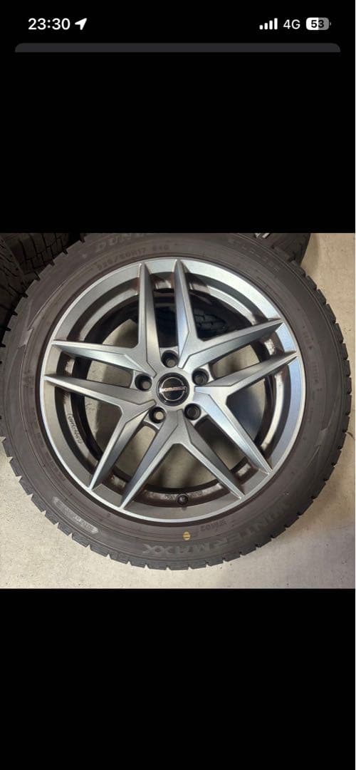 アウディA5 17インチ 225/50r17スタッドレスタイヤ