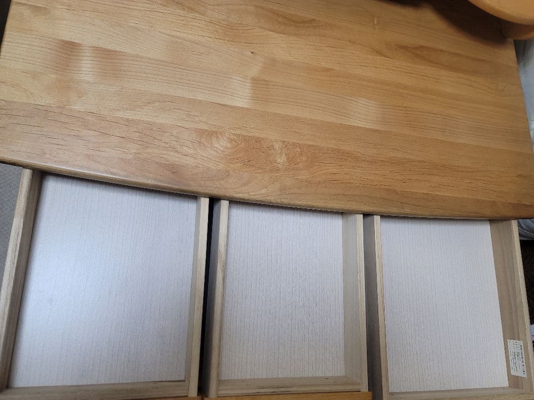 大幅値引き！堀田木工所の 木製学習机と椅子セット早いもん勝ち！