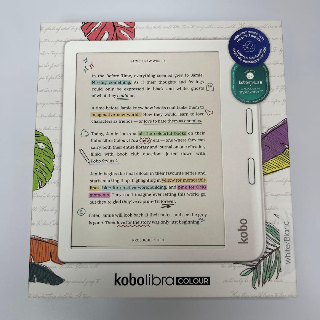 Rakuten Kobo Libra Colour ホワイト