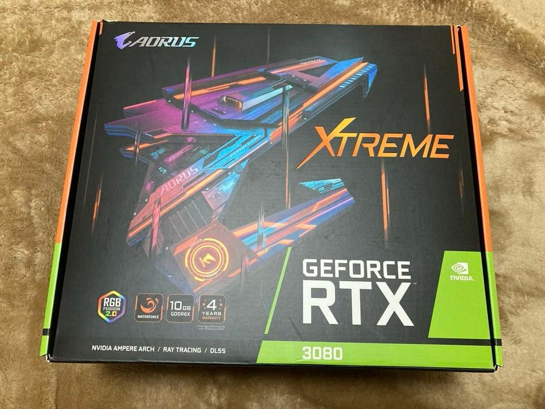 フ*p様 AORUS GeForce RTX 3080 XTREME WATER
