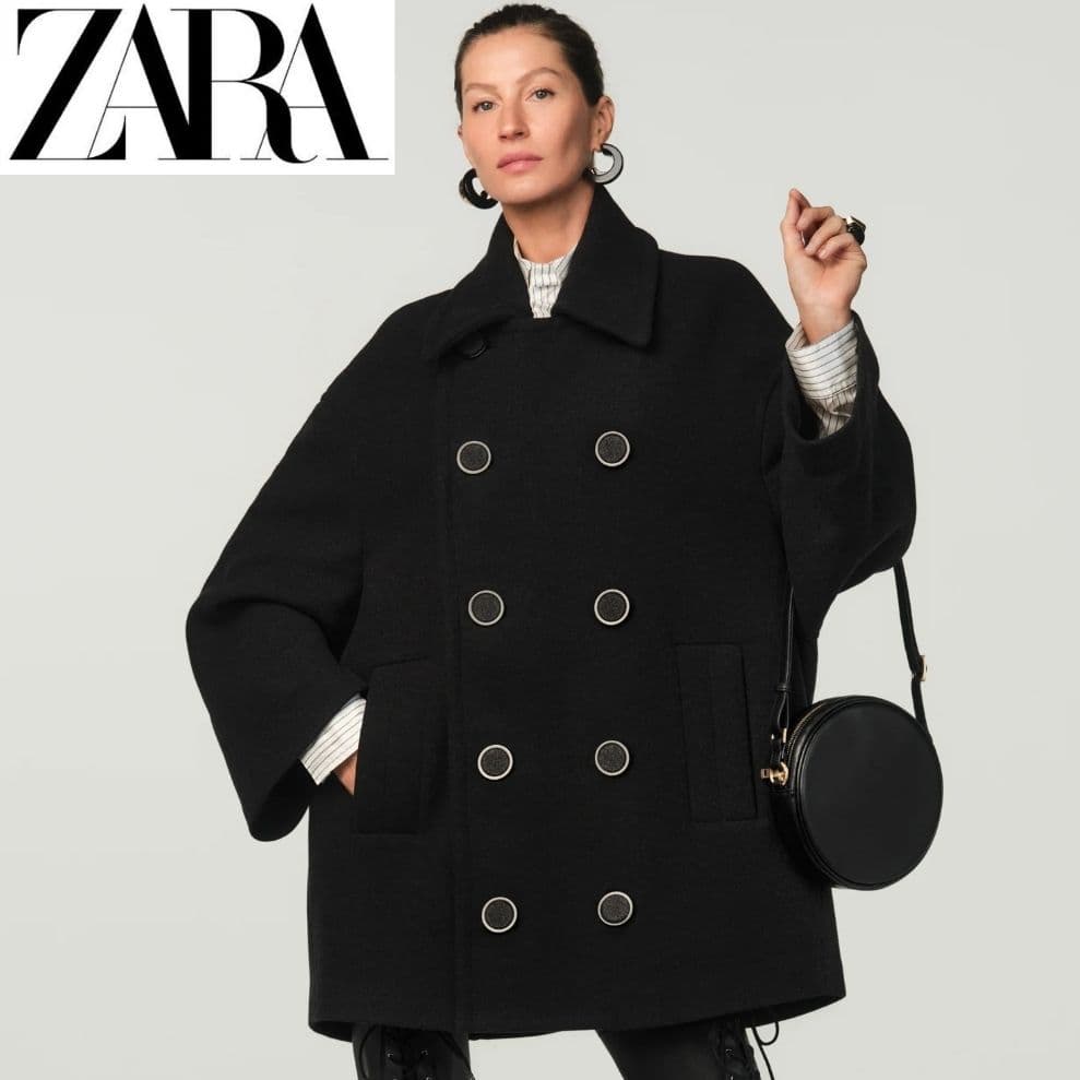 【新品タグ付】ZARA ザラ オーバーサイズコート STEFANO PILATI