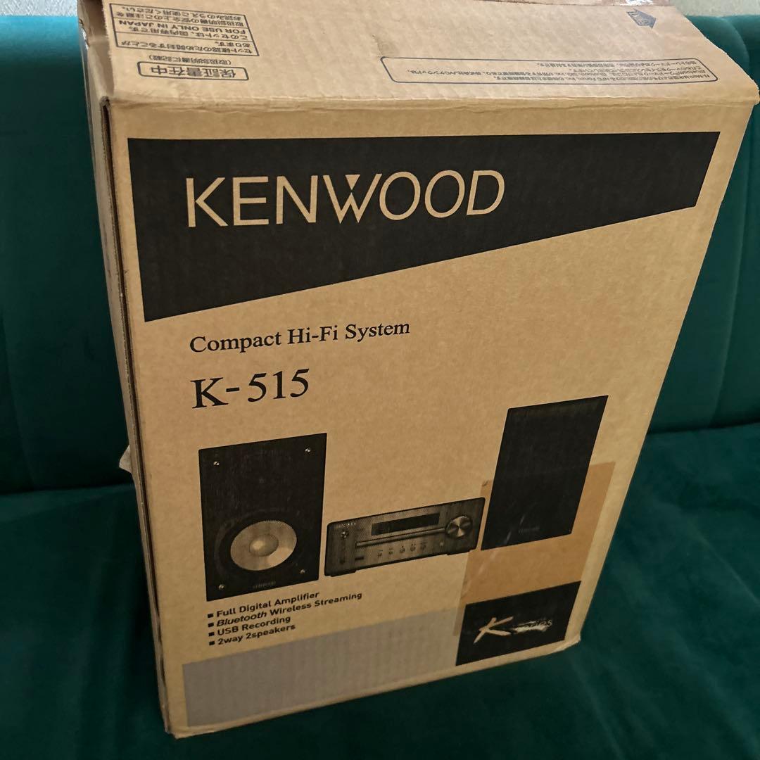 KENWOOD K-515 2022年製造　ミニコンポ　ケンウッド　K515