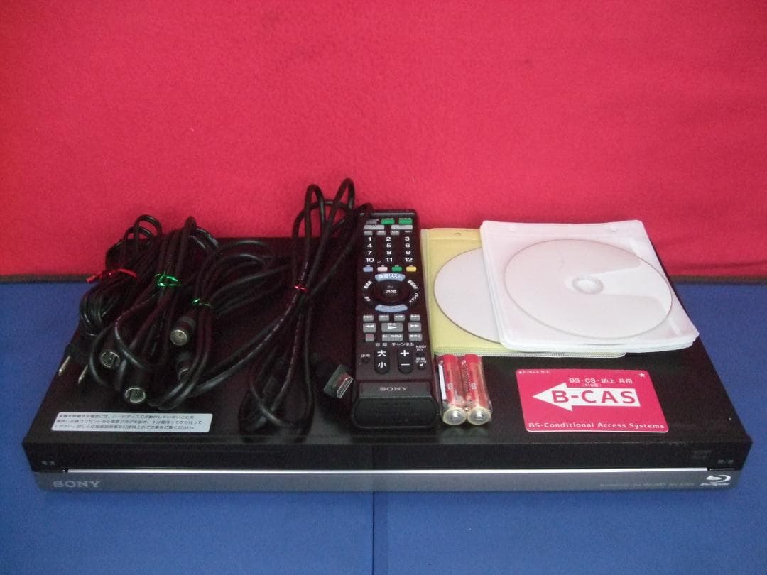 SONY ブルーレイレコーダー BDZ-AT350S 動作品