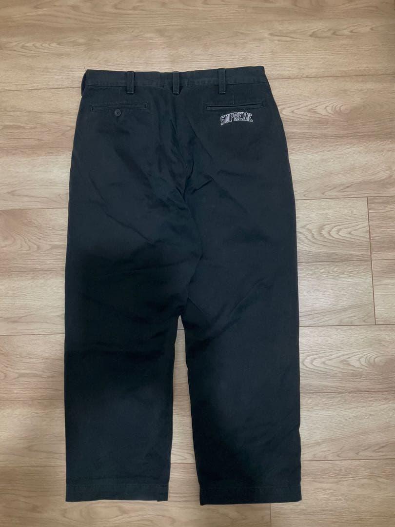 パンツ Supreme chino pant 24ss black 34
