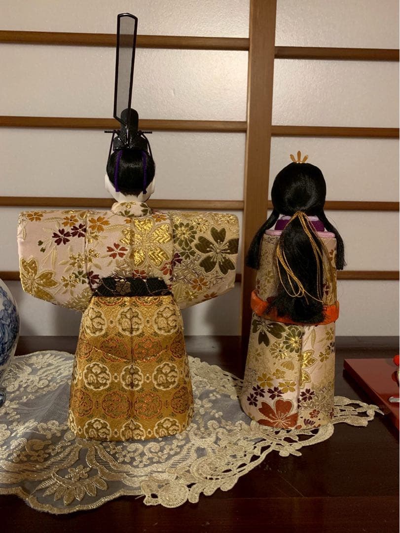 みかんママ•*¨*•.¸雛人形 木目込み雛人形 男雛 女雛 ひな祭り 立雛