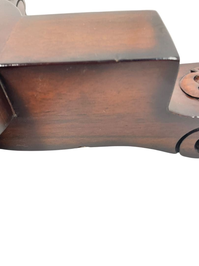 HR595 コートハンガー　高級マホガニー木製 無 垢材 コートスタンド