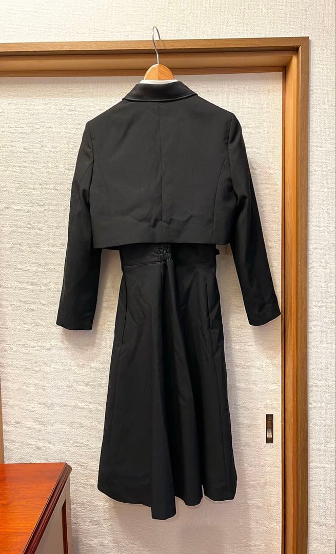 【美品】ELLE EN NOIR 160 卒業式　卒服　女子フォーマル4点セット