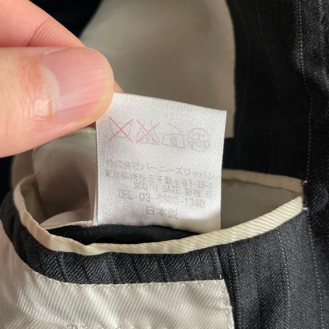 バーニーズニューヨーク ロロピアーナ スーツ グレー ストライプ L相当