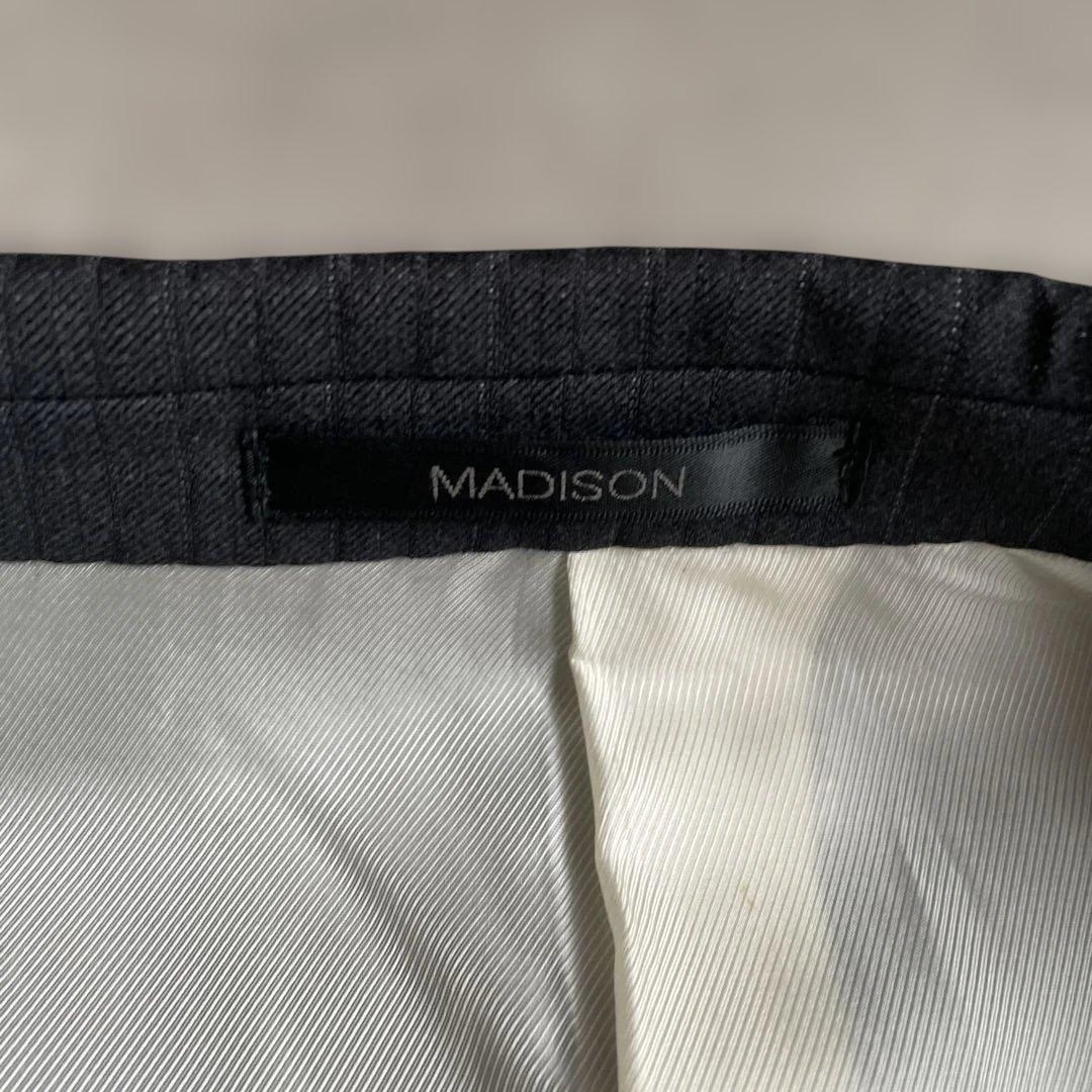 バーニーズニューヨーク ロロピアーナ スーツ グレー ストライプ L相当