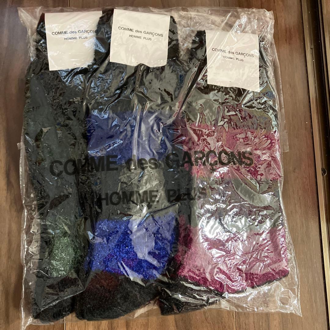 COMME des GARÇONS HOMME PLUS ソックス 3足セット