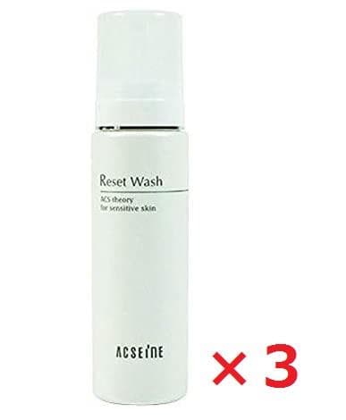 アクセーヌ（クレンジング付）　リセットウォッシュ 200ml×３