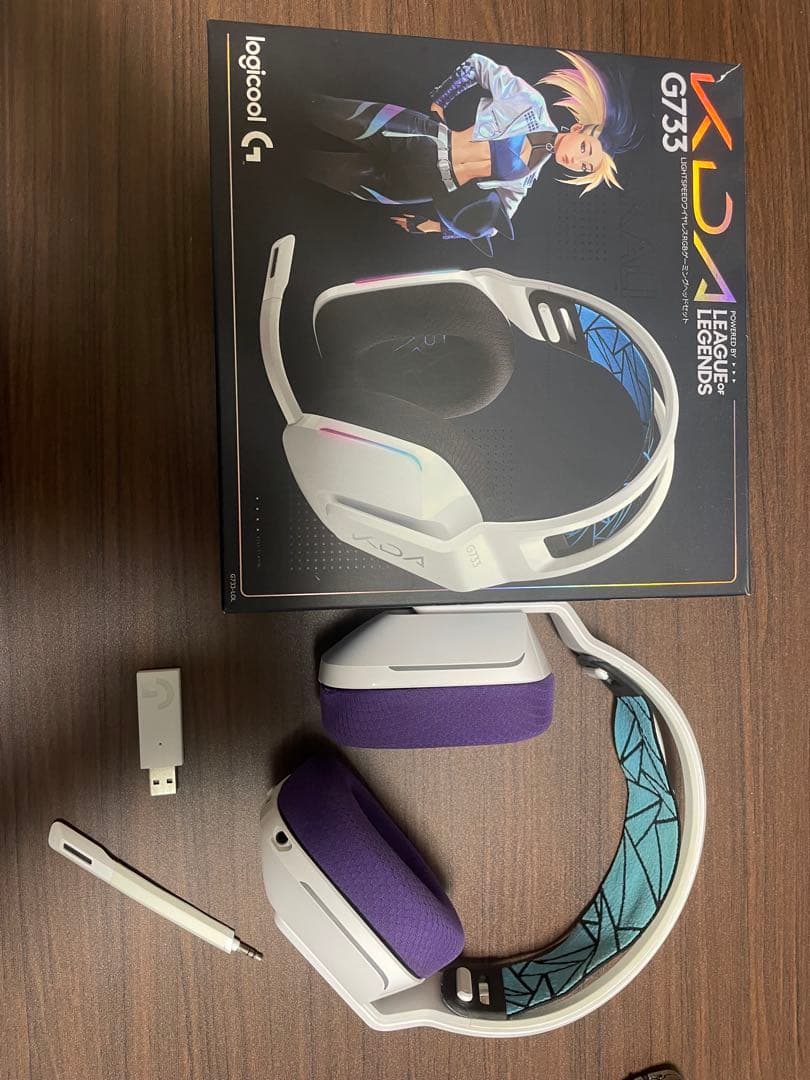 logicool G733 KDA ゲーミングヘッドセット