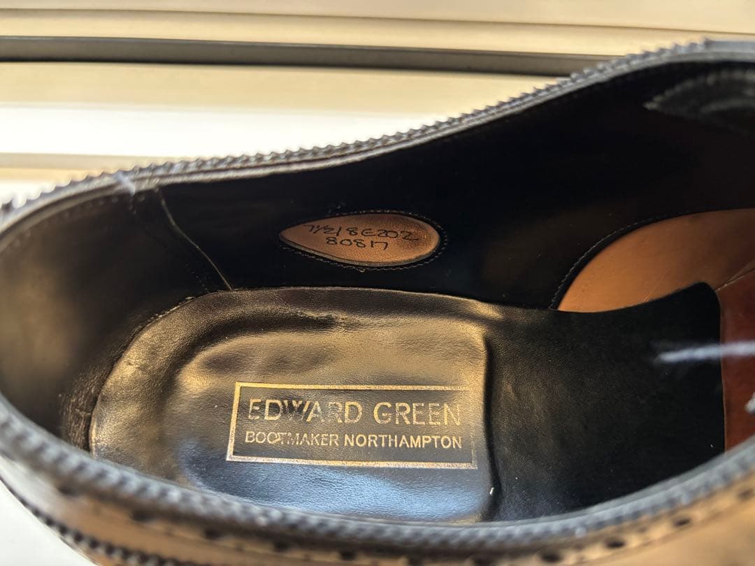 靴 EDWARD GREEN CADOGAN 202last UK7.5/8 E