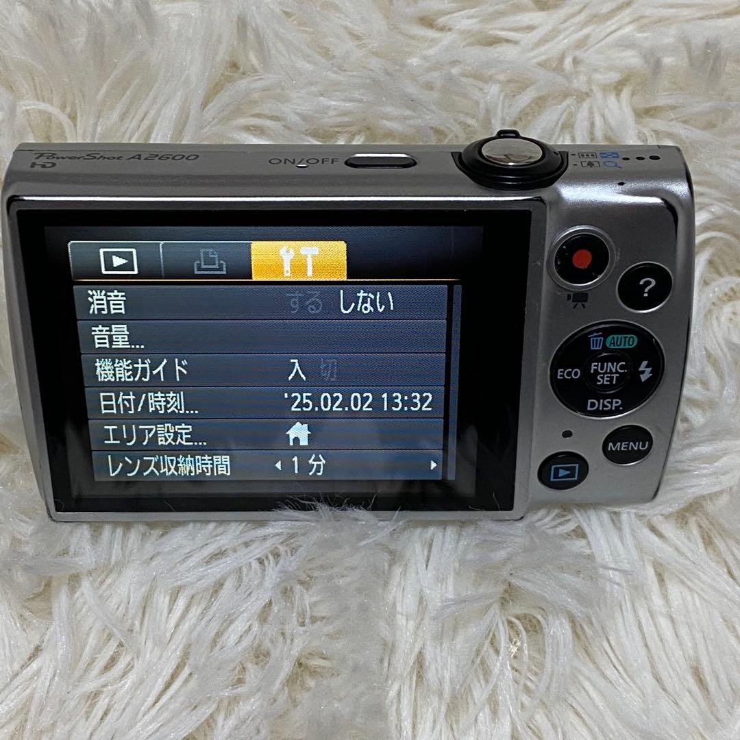 【ニック】Canon PowerShot A2400IS シルバー 充電器