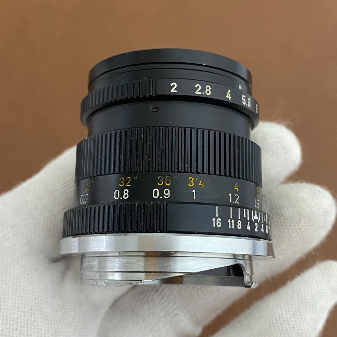 レンズ(単焦点) Summicron M50mm f2.0 2nd Black Chrome