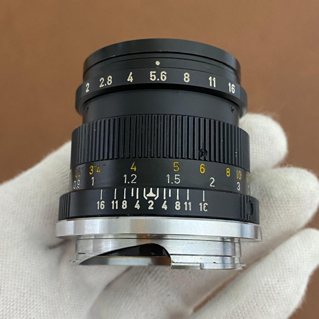 レンズ(単焦点) Summicron M50mm f2.0 2nd Black Chrome