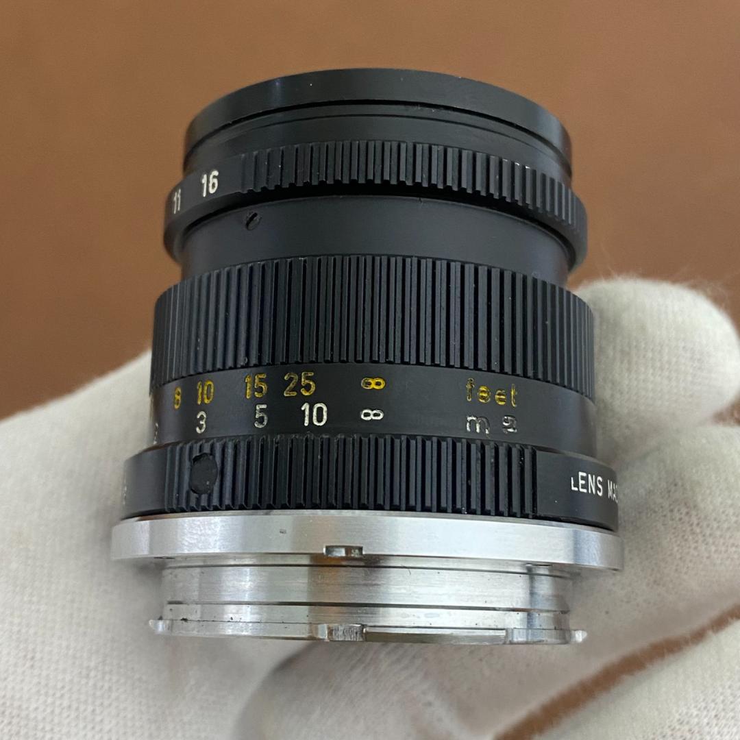 レンズ(単焦点) Summicron M50mm f2.0 2nd Black Chrome