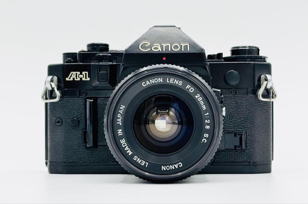 【整備済み・完動品】Canon A-1 + FD 28mm f2.8 S.C.