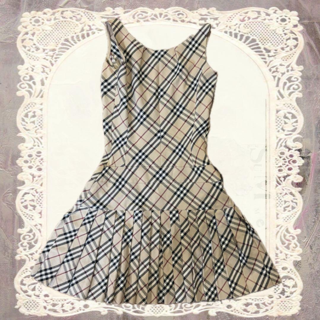 Burberry 36ノバチェック ワンピース 平成 NANA