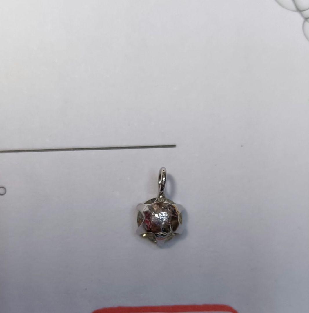 Pt900 ダイヤモンドネックレストップ　0.3ct