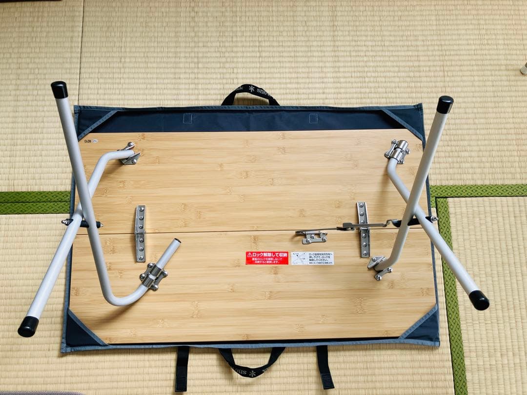 2/28まで出品❣️ peak ワンアクションローテーブル（カバー付）