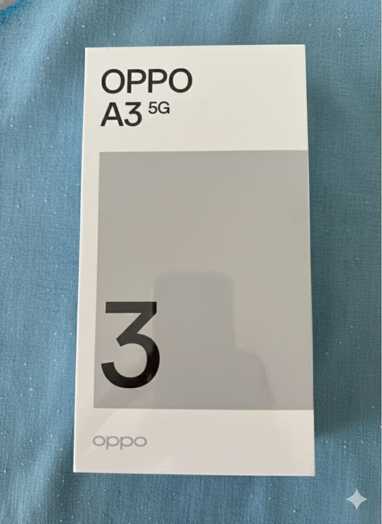 oppo a3 5g パープル　新品未開封