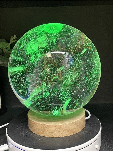 約:150mm 4095G超綺麗★水晶丸玉B87B1/186B24D