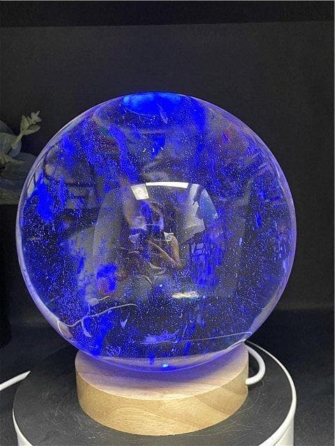 約:150mm 4095G超綺麗★水晶丸玉B87B1/186B24D