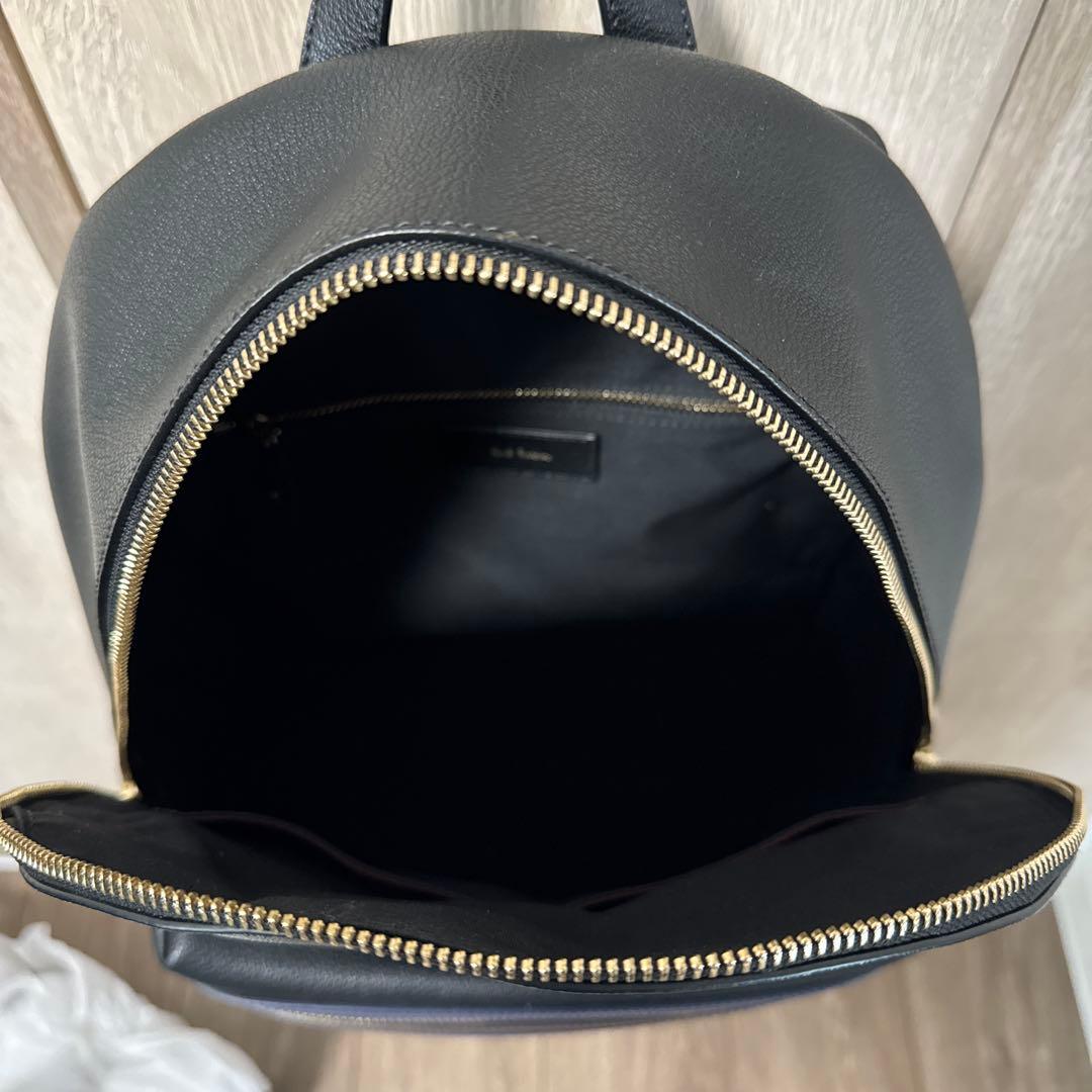 【美品】ポールスミス シグネチャージップストライプ リュック PSN484レザー