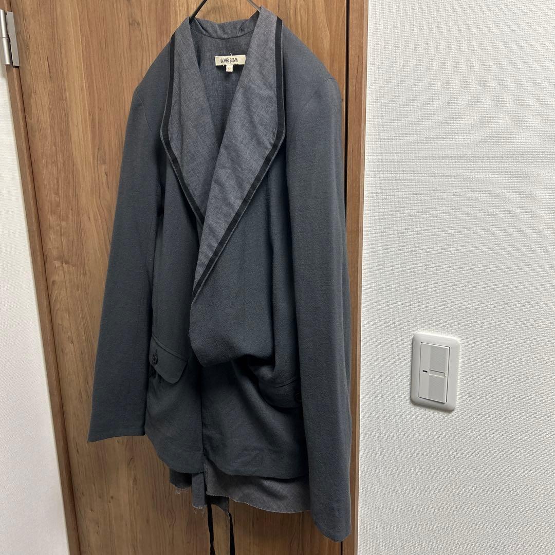 DAMIR DOMAダミールドーマ　至高ドレープジャケット　grey44