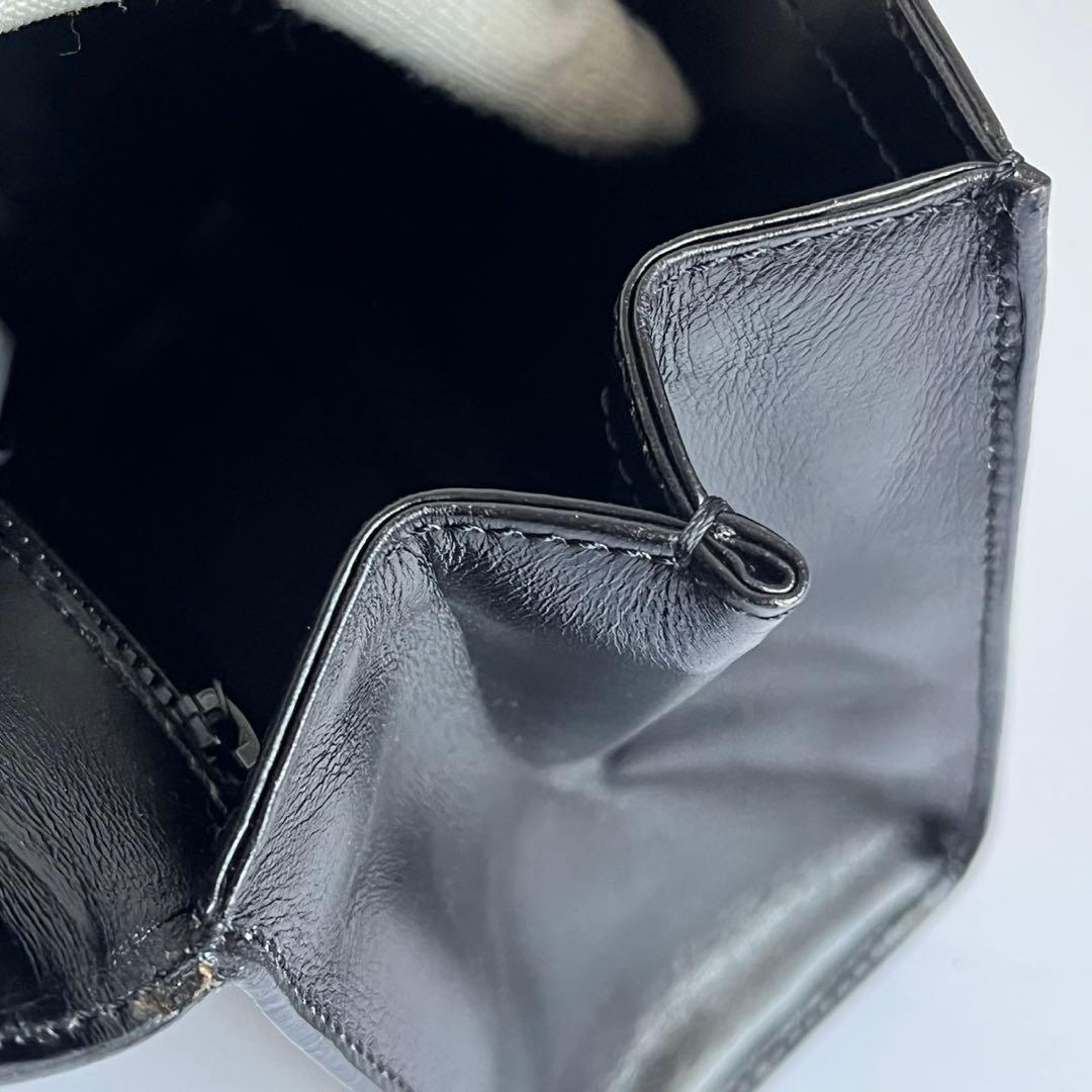 ✨極美品✨　CELINE ガンチーニ　ハンドバッグ　ブラック　黒　ミニ　バッグ