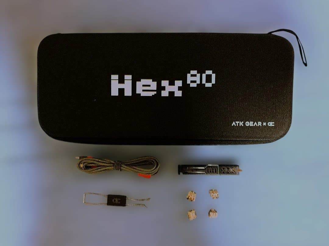 ATK × QK Hex80 Grey テンキーレス 英語配列