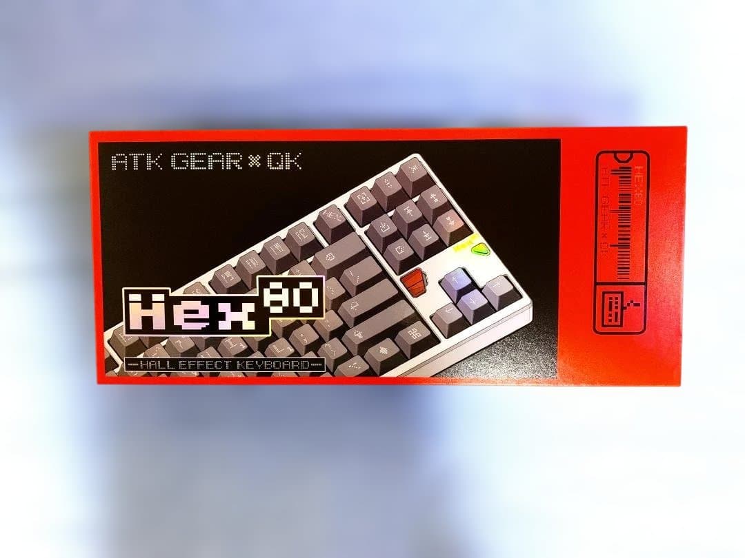 ATK × QK Hex80 Grey テンキーレス 英語配列