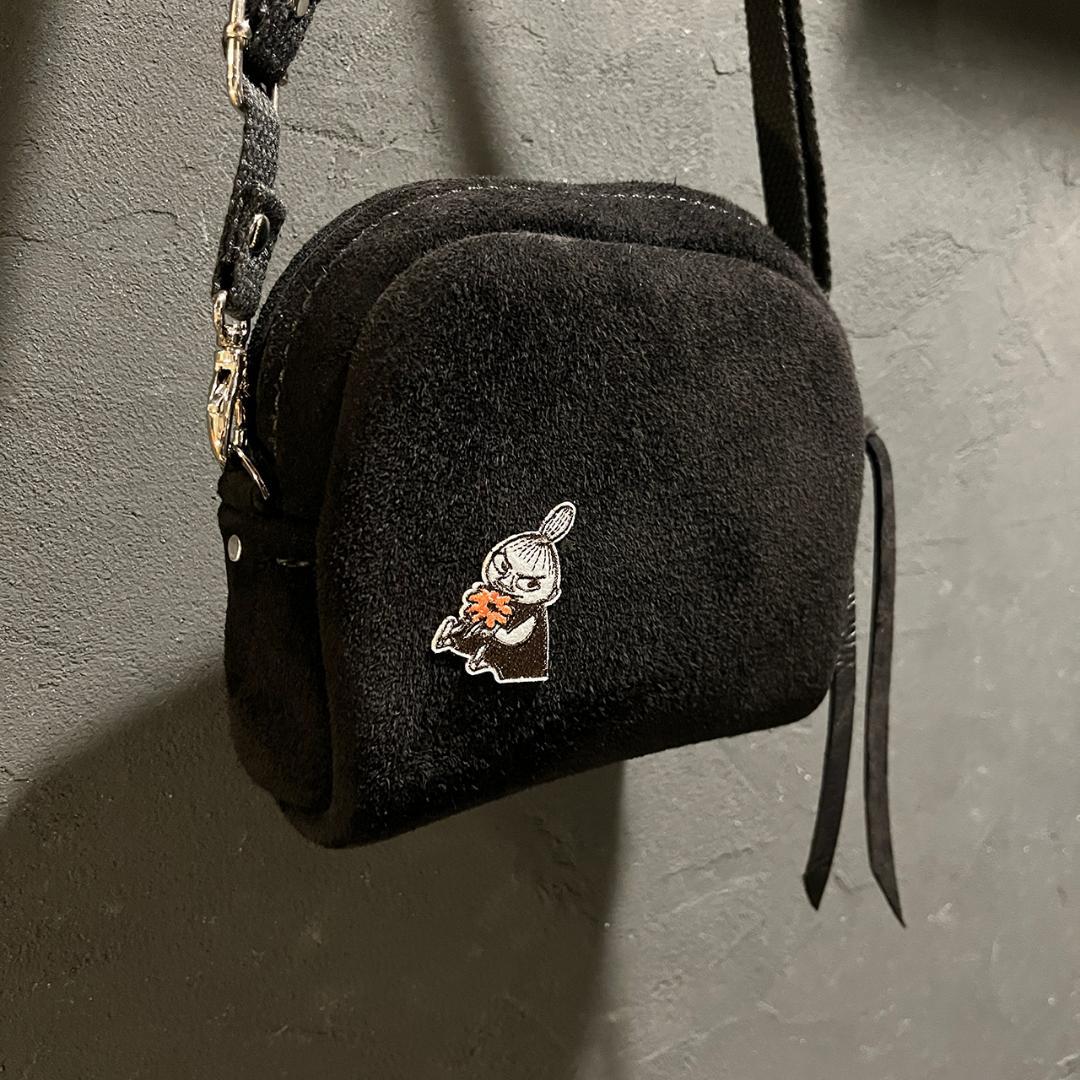 リトルミイのワッペン付きポシェット kudu革バッグ レザーポシェット #232