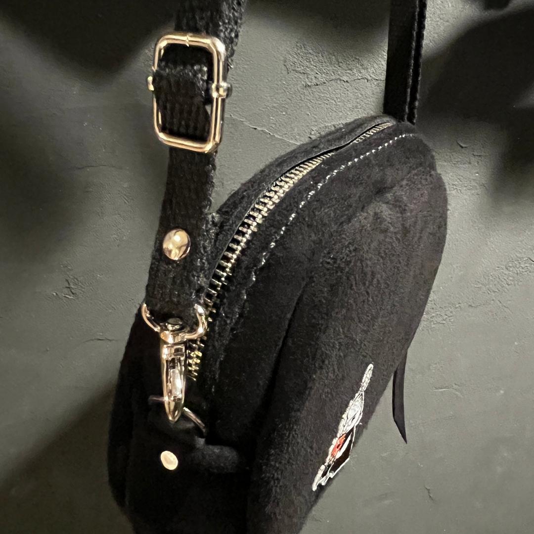 リトルミイのワッペン付きポシェット kudu革バッグ レザーポシェット #232