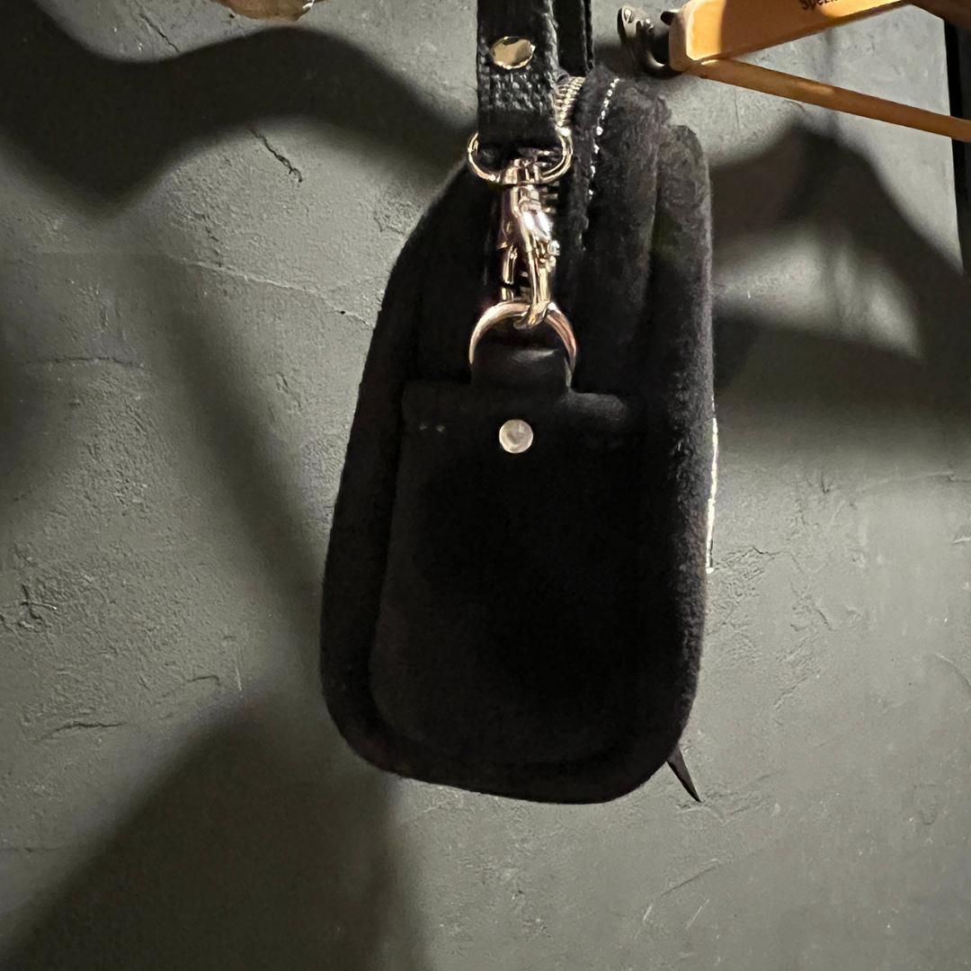 リトルミイのワッペン付きポシェット kudu革バッグ レザーポシェット #232