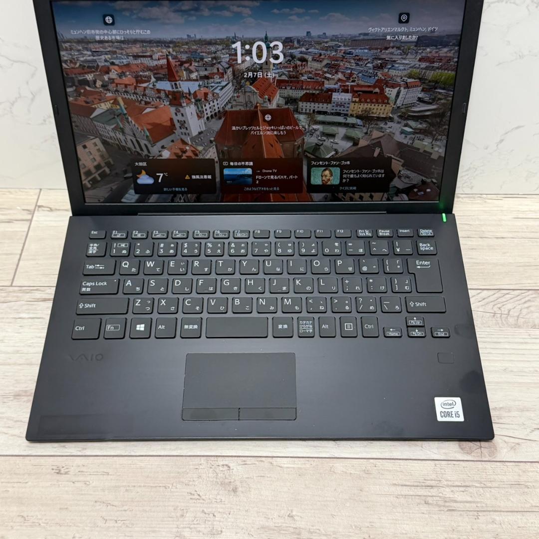 VAIO Pro PG/第10世代i5/SSD/13.3型FHD バッテリー良好