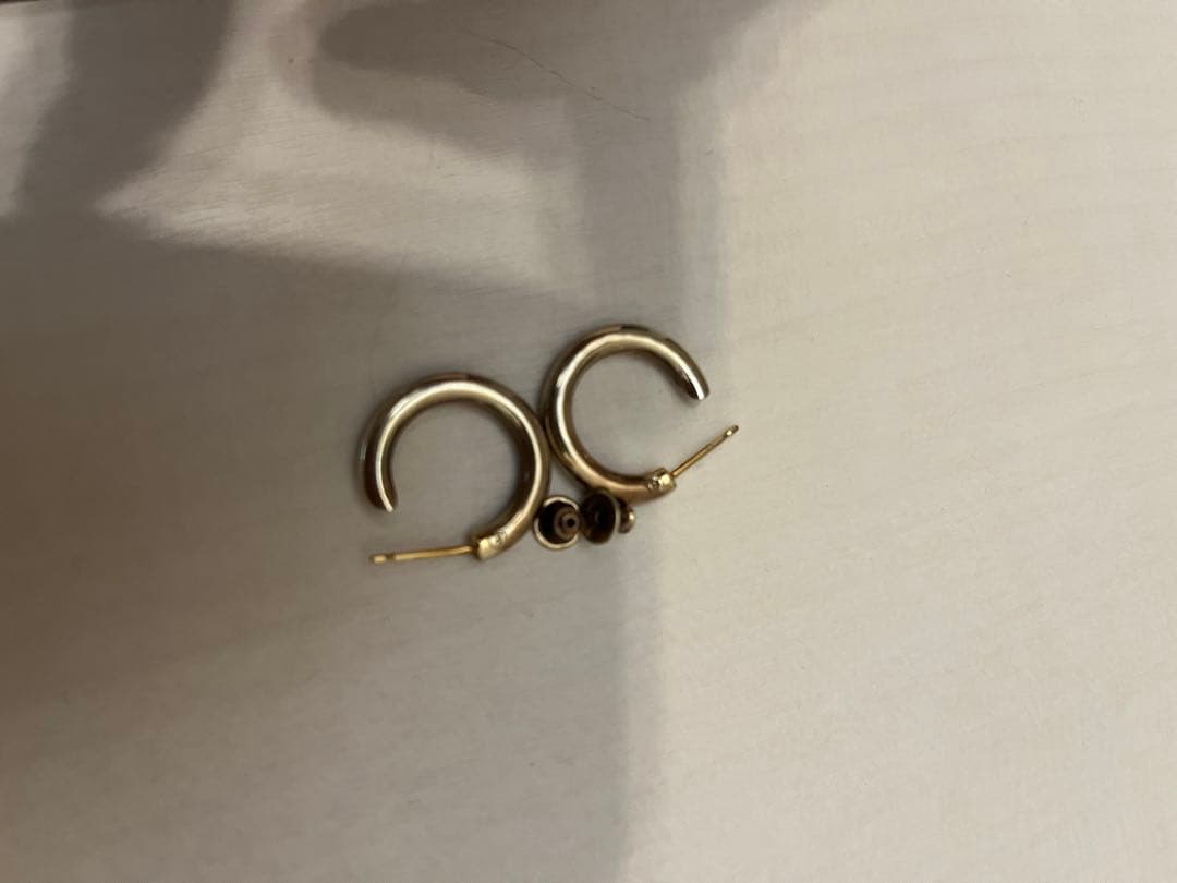 キャリアリング 501 フープピアス ゴールド