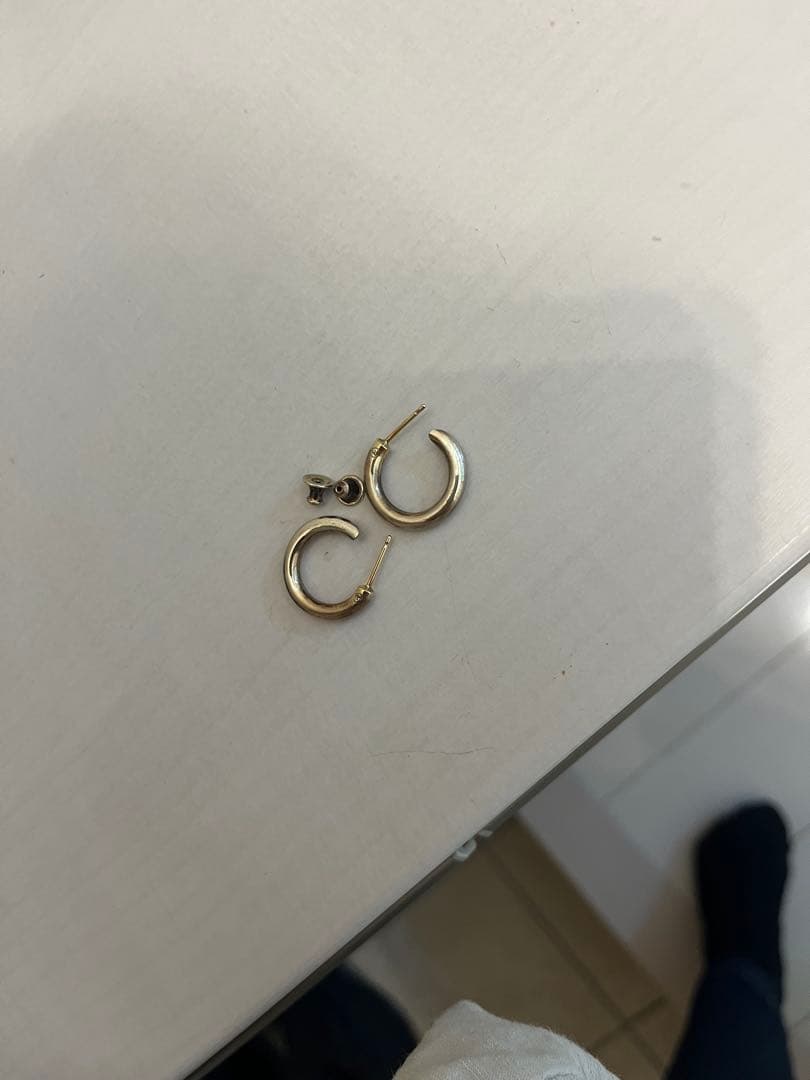 キャリアリング 501 フープピアス ゴールド