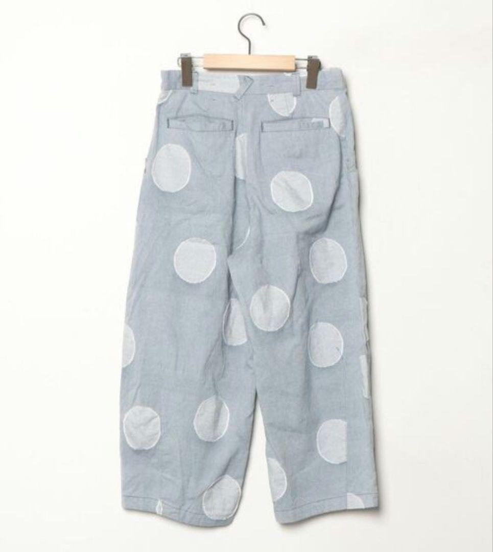 アトリエドゥサボン　気まぐれドットワイドパンツ