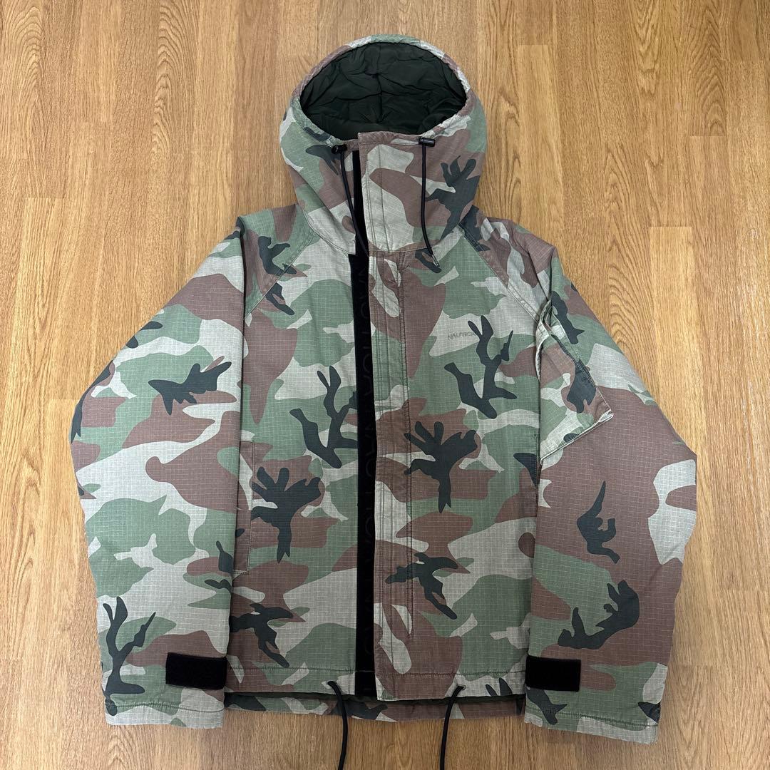 【NAUTICA】ビックシルエットミリタリーショートブルゾン 未使用に近い 美品