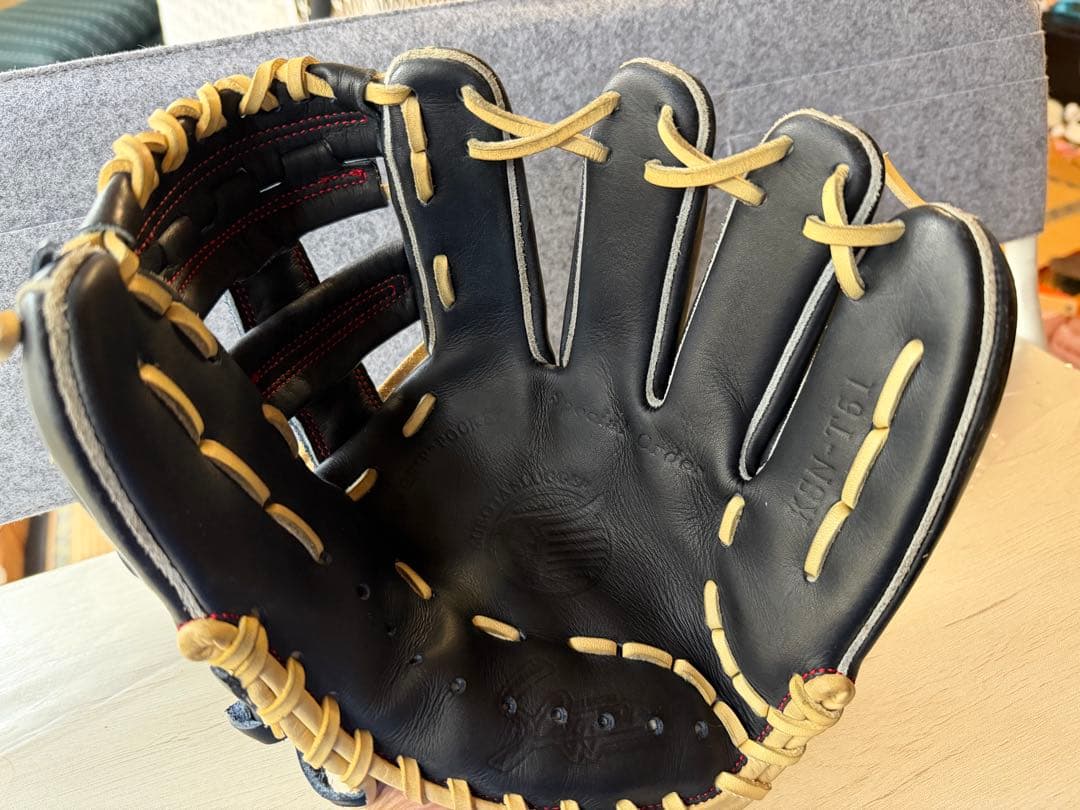 久保田スラッガー 軟式　T51 直刺繍ラベル