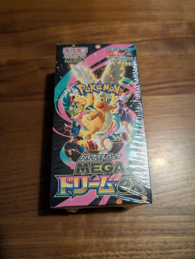 ポケモンカードゲーム MEGAドリームEX　未開封シュリンク付き