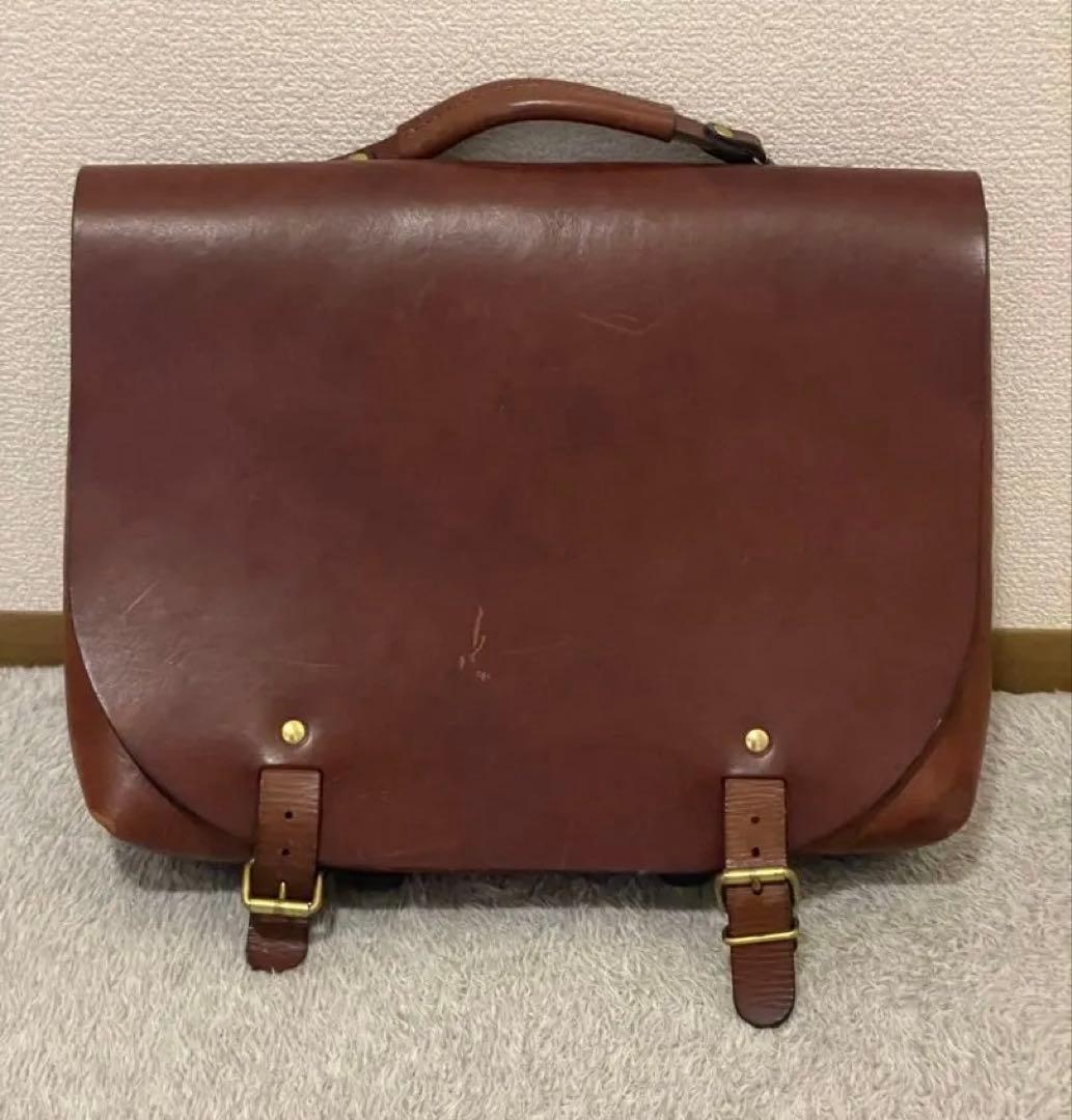 HERZ ナレッジバッグ （チョコ/ブラウン） 2way レザー 鞄 ヘルツ