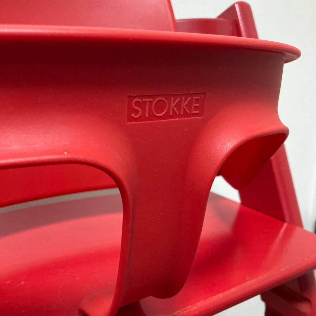 ストッケ　トリップトラップ　ベビーチェア　レッド　シリアルナンバー3