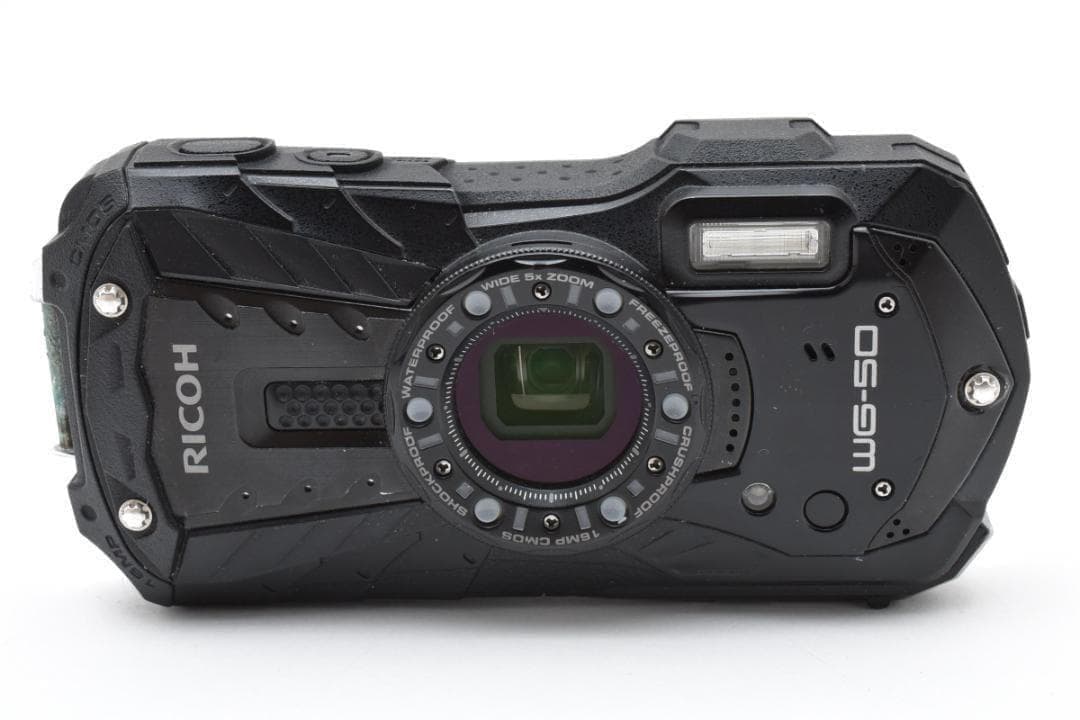 ■美品■ RICOH WG-50 防水 防塵 耐衝撃 現場/アウトドア　動作OK